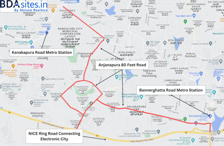 Anjanapura BDA Layout – A Thriving Residential Hub in Bangalore South ...