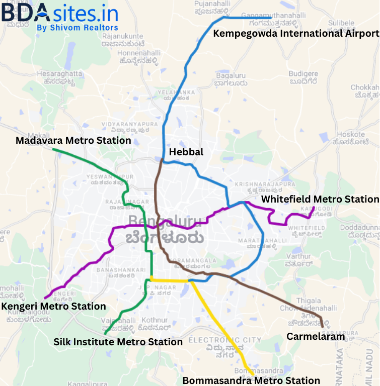 Bengaluru-Metro-Lines-with-Metro-Station